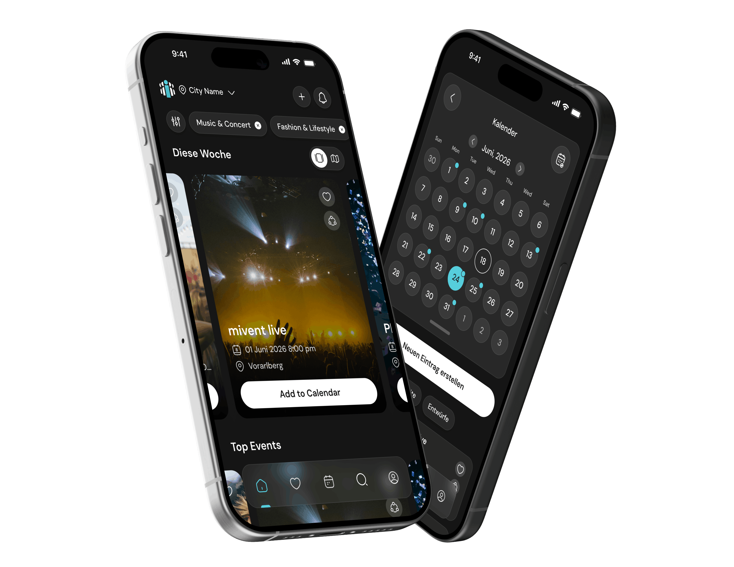 mivent App Preview